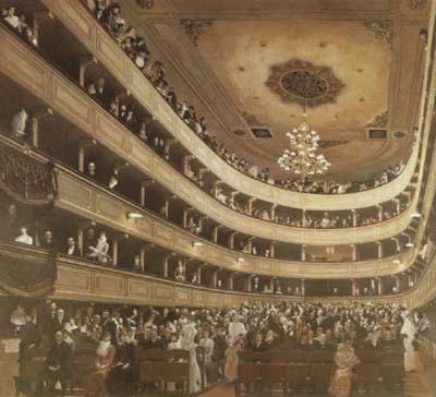 Gustav Klimt Auditorium of the old Burgtheater (mk20) China oil painting art